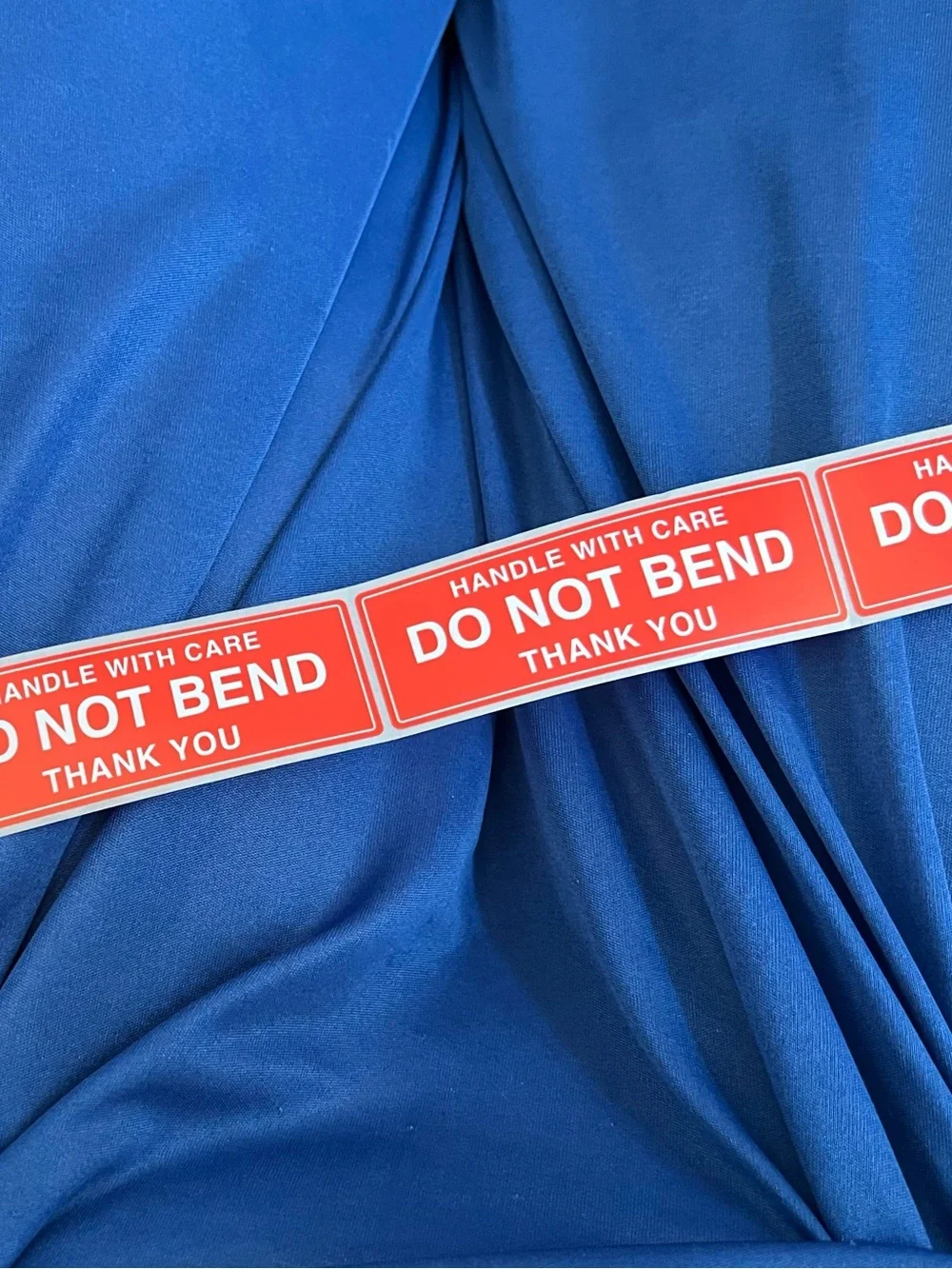 Fragile Handle With Care & Do Not Bend Stickers